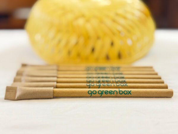 Recycled paper pens