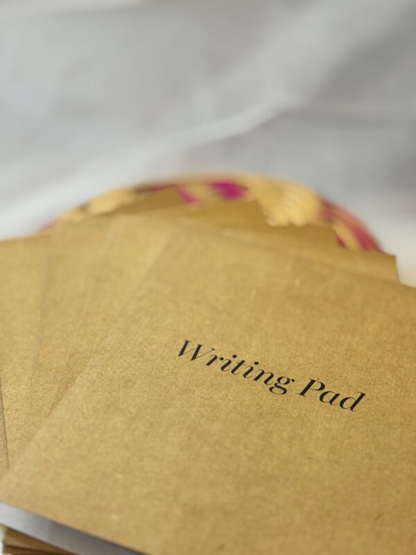100% recycled Writing Pads